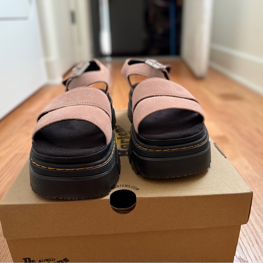 Dr. Martens Blush Pink Chunky Sandals - Picture 3 of 5